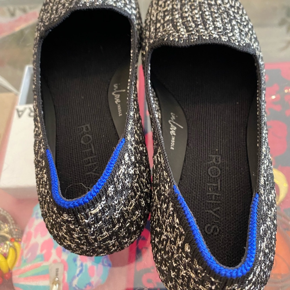 Rothy's Dusk tweed almond loafer size 6.5 - Picture 4 of 5